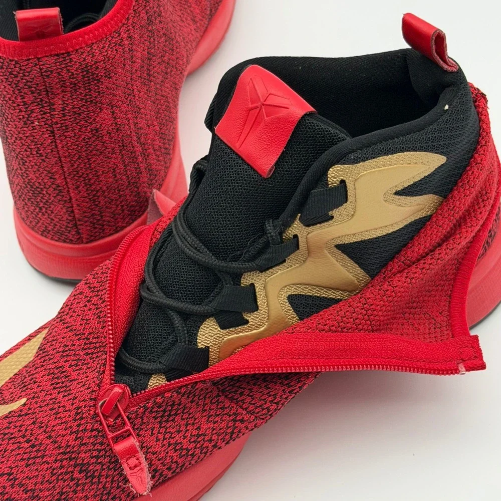Nike Kobe Venomenon 5‎ University Red Gold 818583-600 Size 10.5 VNDS No box